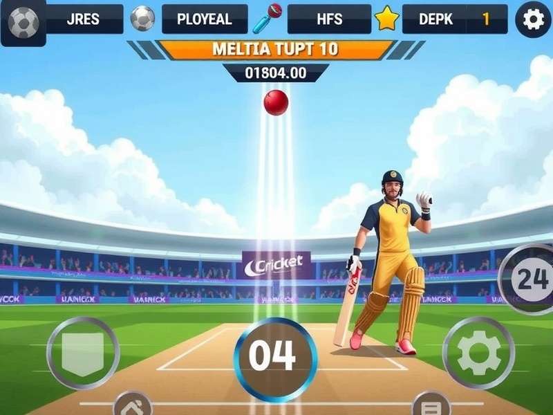 Cricket Pro Hero Gameplay Screenshot